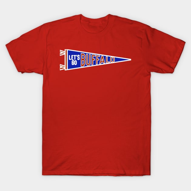 Let’s Go Buffalo Bills T-Shirt by FLMan